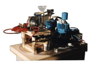 Working prototype seed/particle counting machine