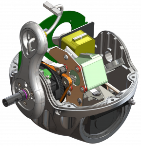 CCTV camera top assembly